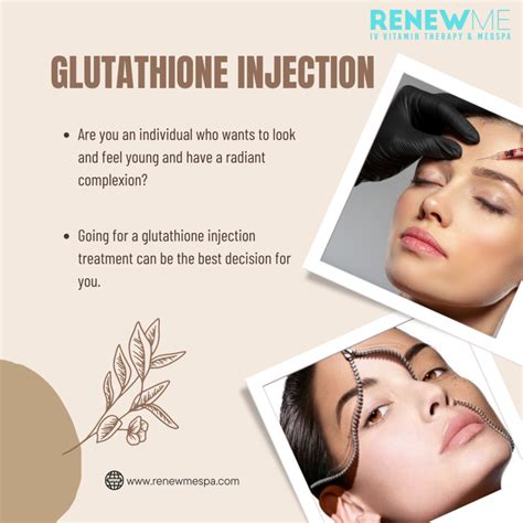 Feel And Look Your Best With A Glutathione Injection.